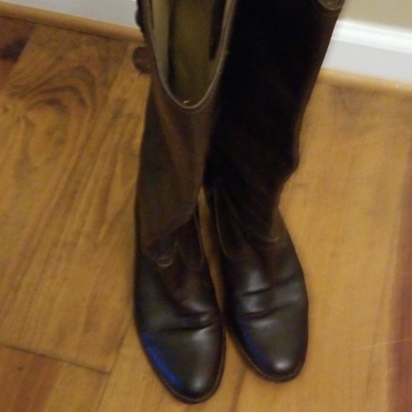 Frye brown leather boots - Picture 7 of 8